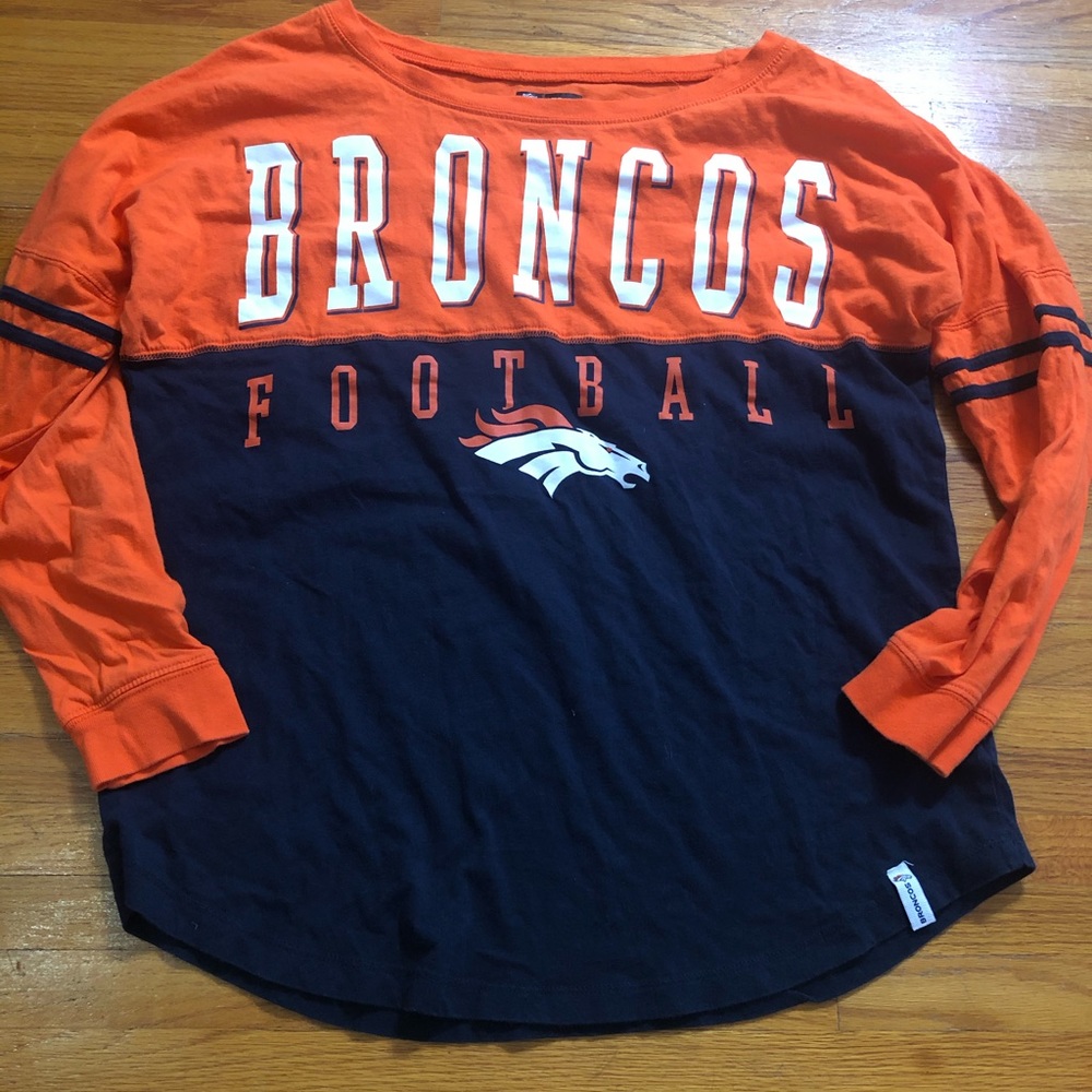 Omg sleeved Demeter broncos shirt